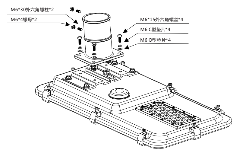 太陽能路燈安裝方式1